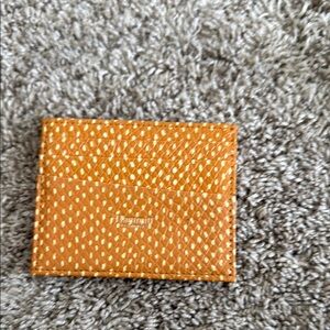 Hammitt Orange  Card Holder